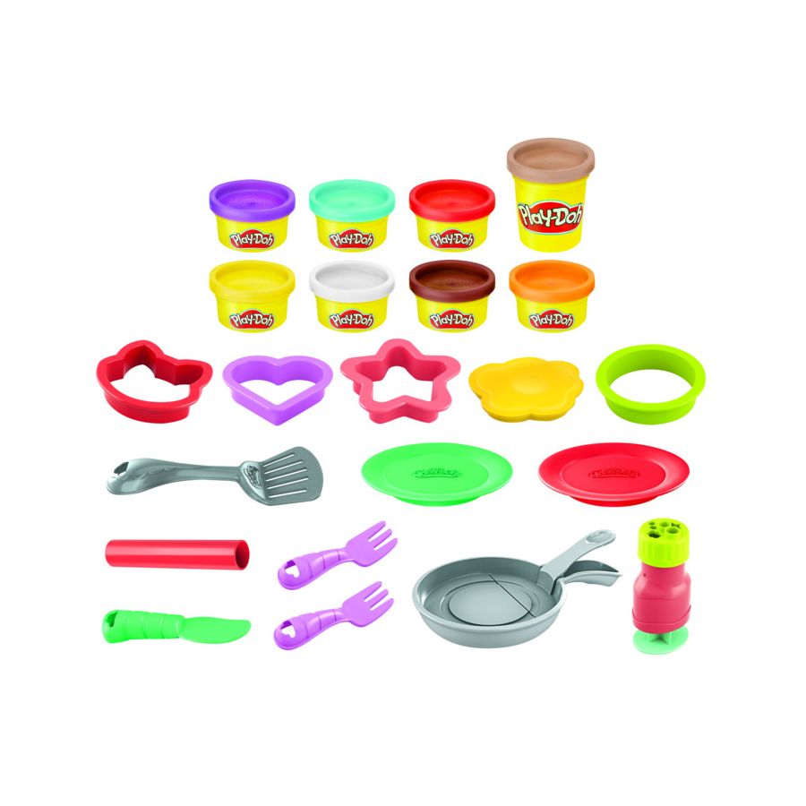 Bộ Khuôn Đất Nặn Chảo Bếp Thần Kì Playdoh 3Y+